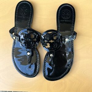 Tory Burch Patent Leather Miller Sandal